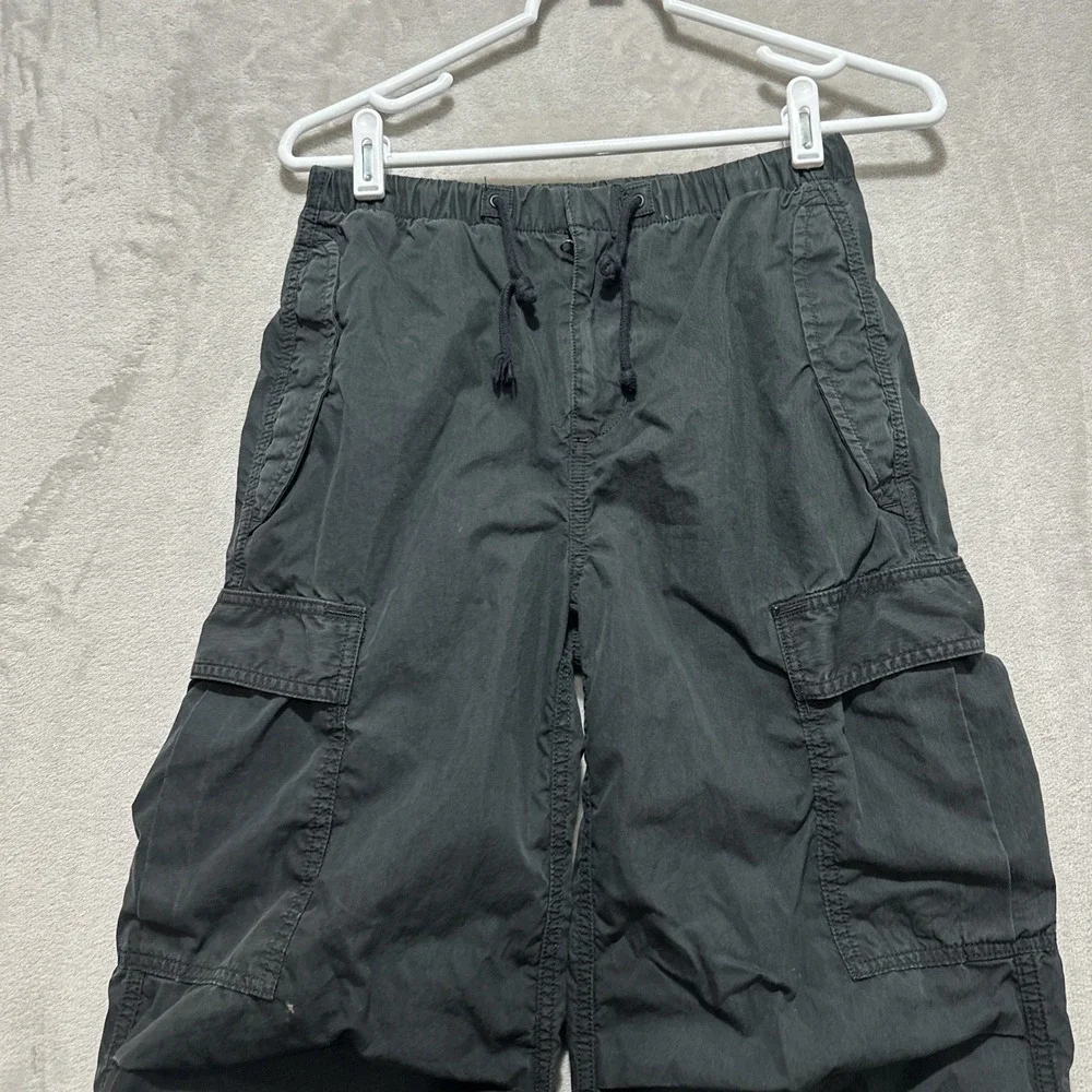 TNA Surplus Division Parachute Cargo Pants Women's‎ 2XS Elastic Waist Wide Leg